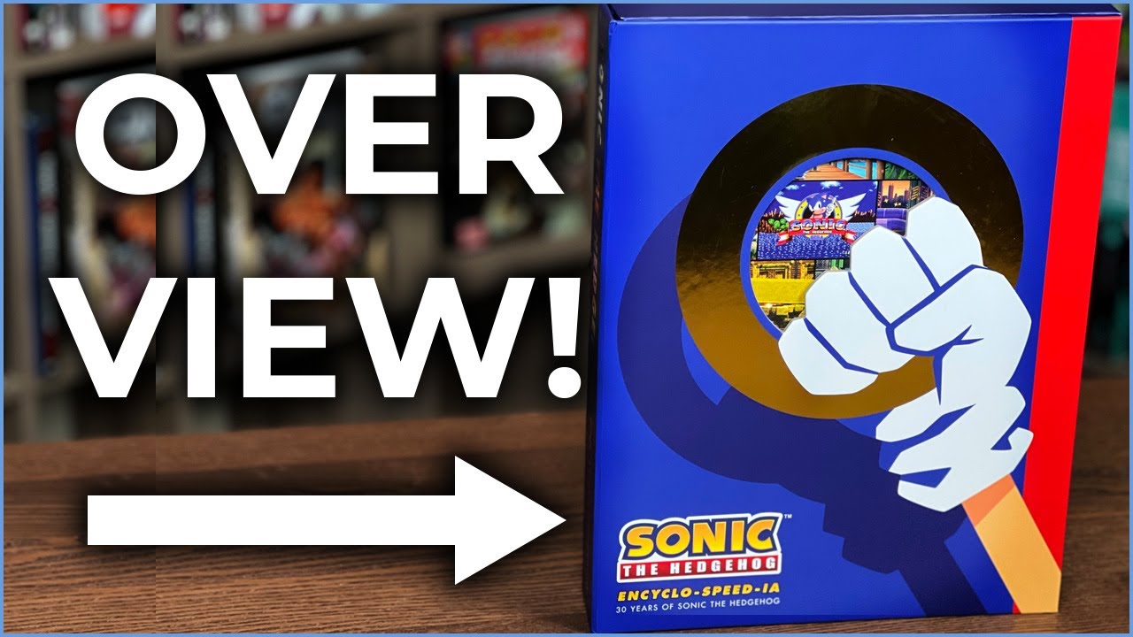 Sonic the Hedgehog Encyclo-speed-ia (Deluxe Edition) Hardcover Overview