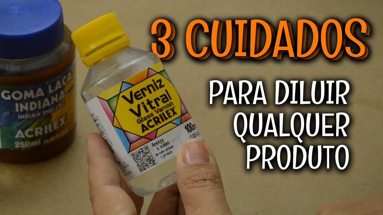 3 CUIDADOS PARA VOCÊ TER ANTES DE DILUIR QUALQUER PRODUTO DE ARTESANATO! ‹ Iolane Caron ›