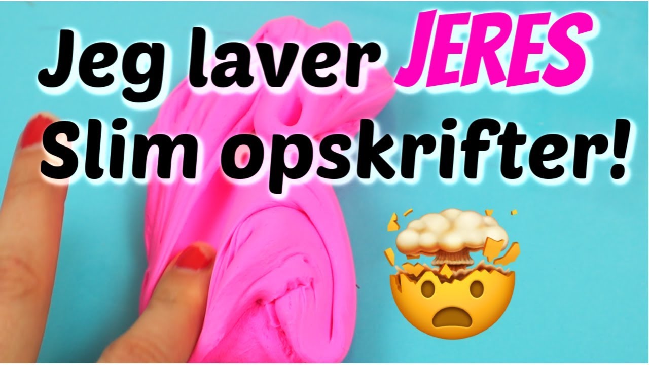 Jeg laver jeres slim opskrift // vælger jeg din???!