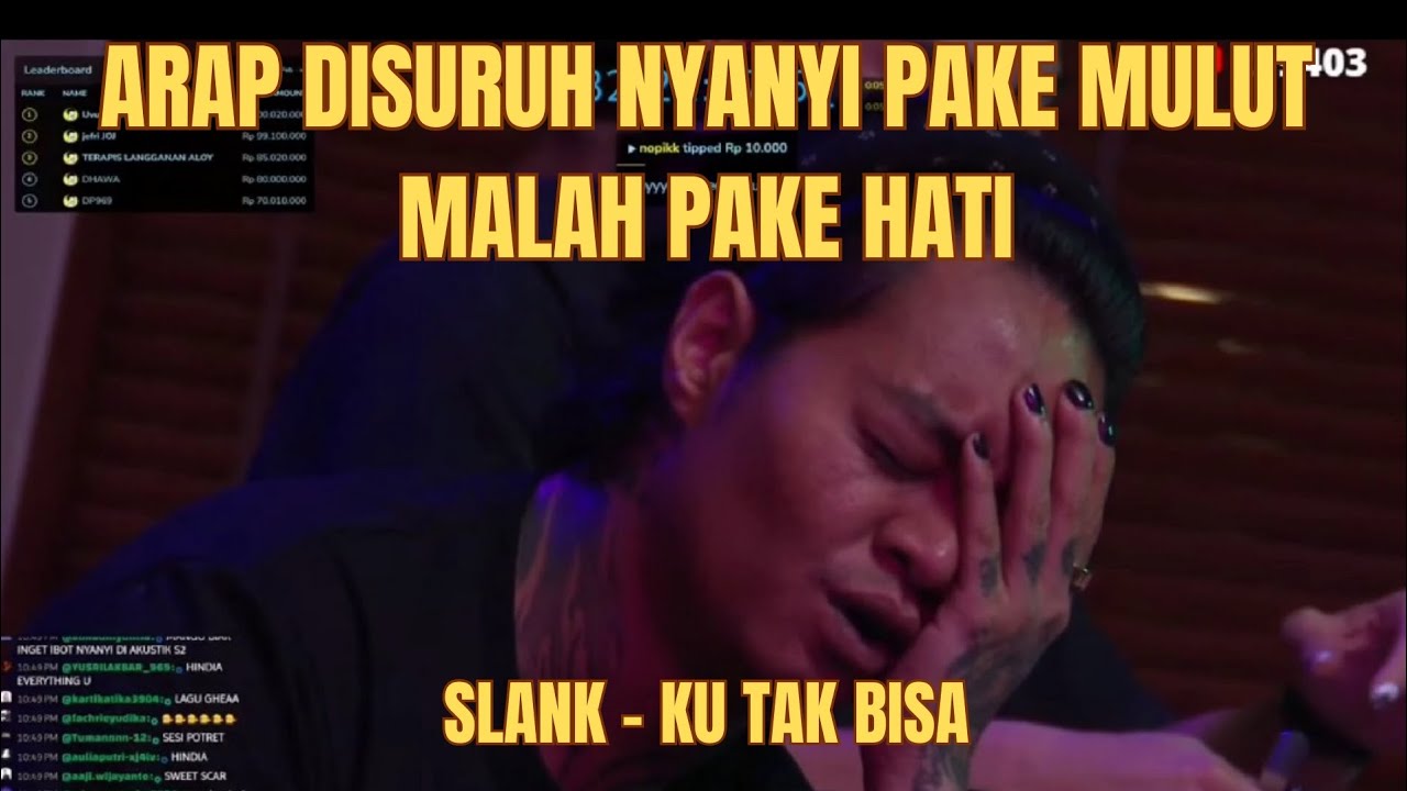 MALAH PAKE HATI (SLANK - KU TAK BISA) #yb #aaaclan #marapthon3 #ybrap #tepe46 #aloy #niko #lyuka 