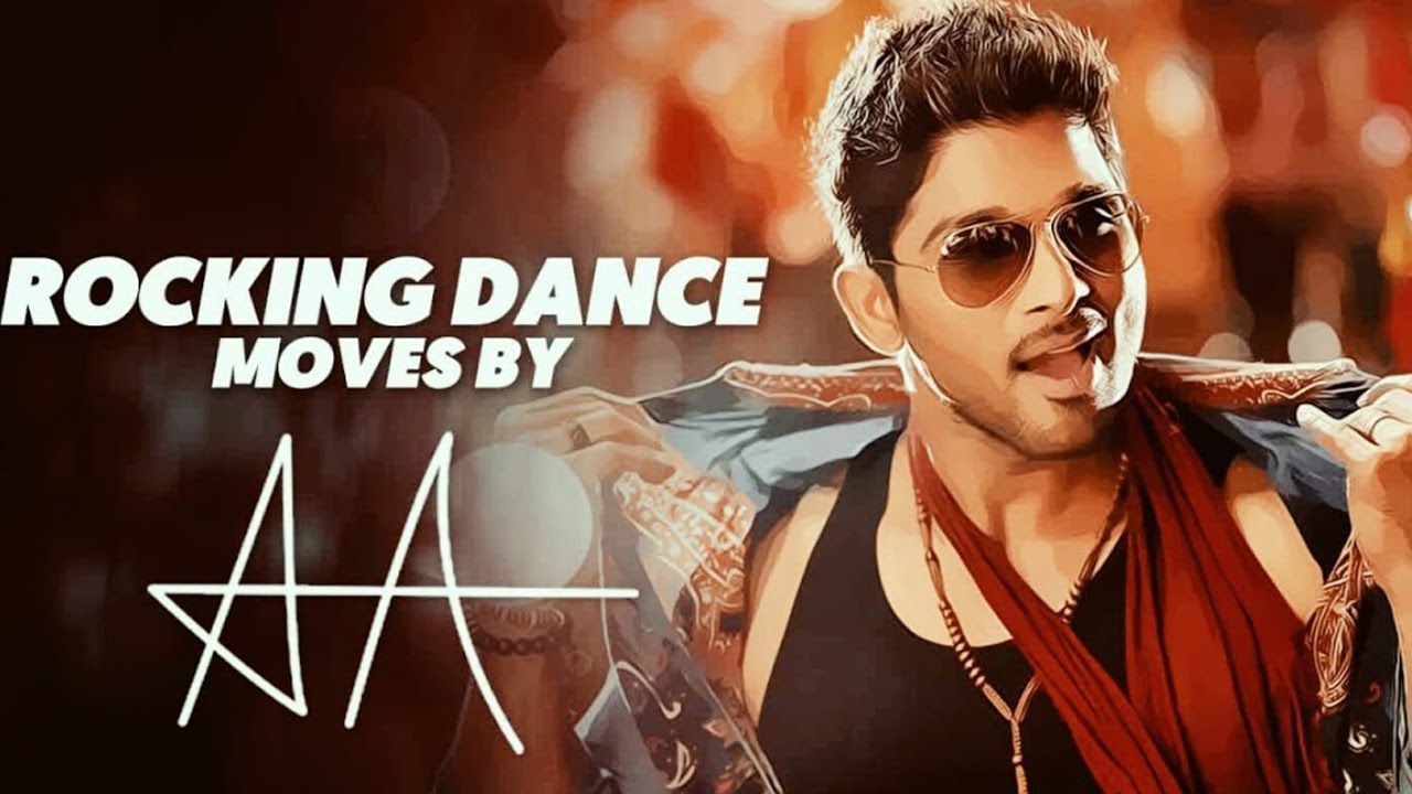 Best Dance Moves of Allu Arjun | Edited by Swarup Kanth | 12 Years of Journey