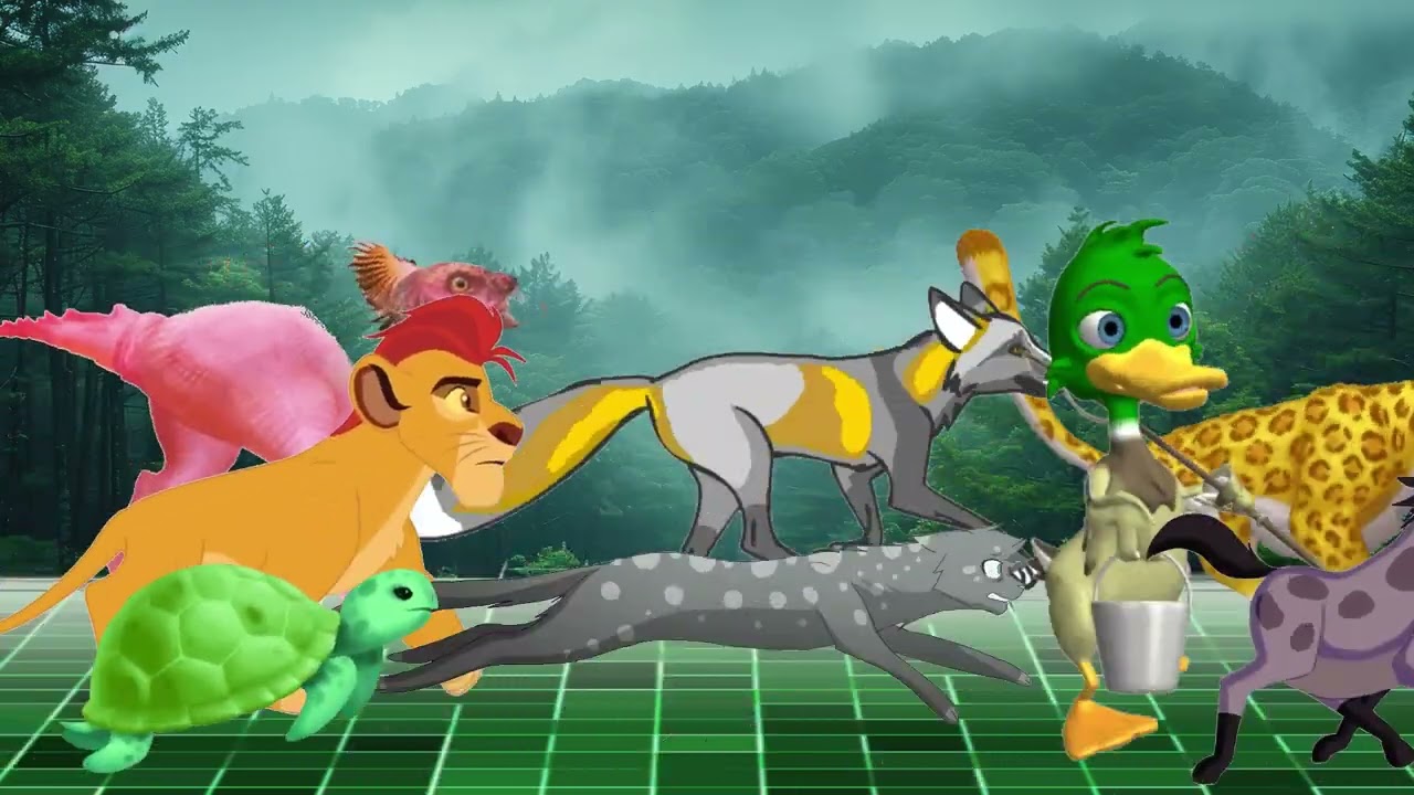 WILD ANIMALS GO CRAZY IN 3D RACING CHAOS!1 Part 59