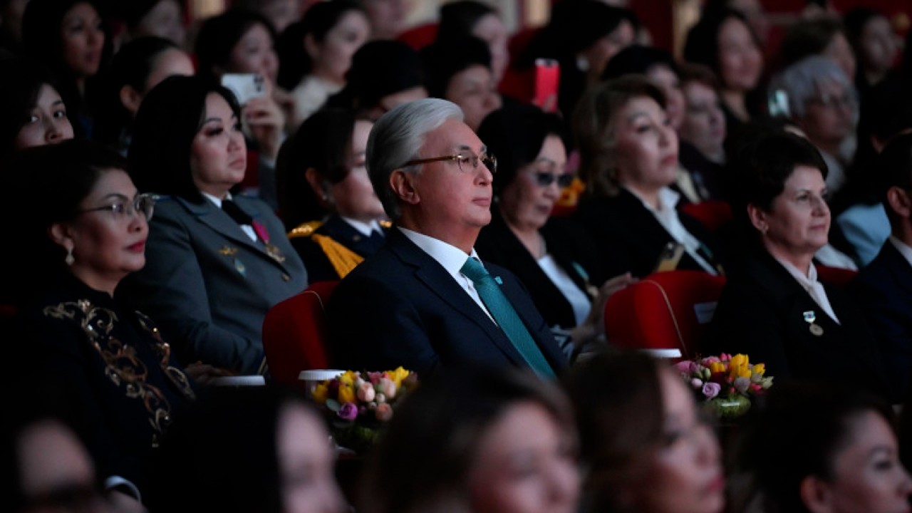 Президент мерекелік концертке барды