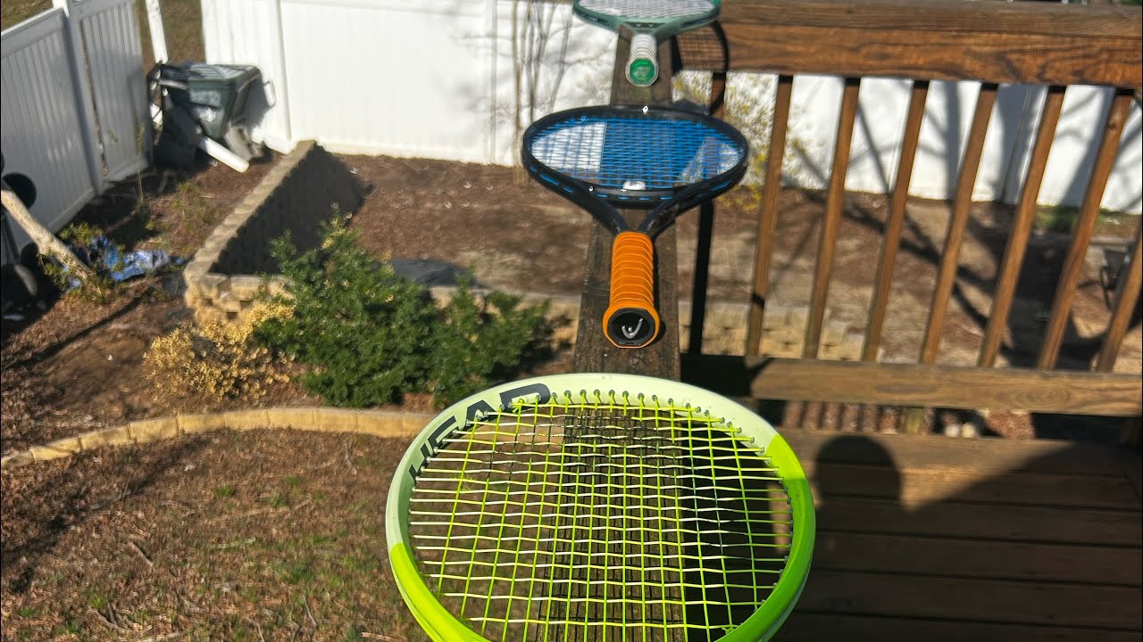 Head extreme MP, Head Speed MP, & Yonex Percept 97