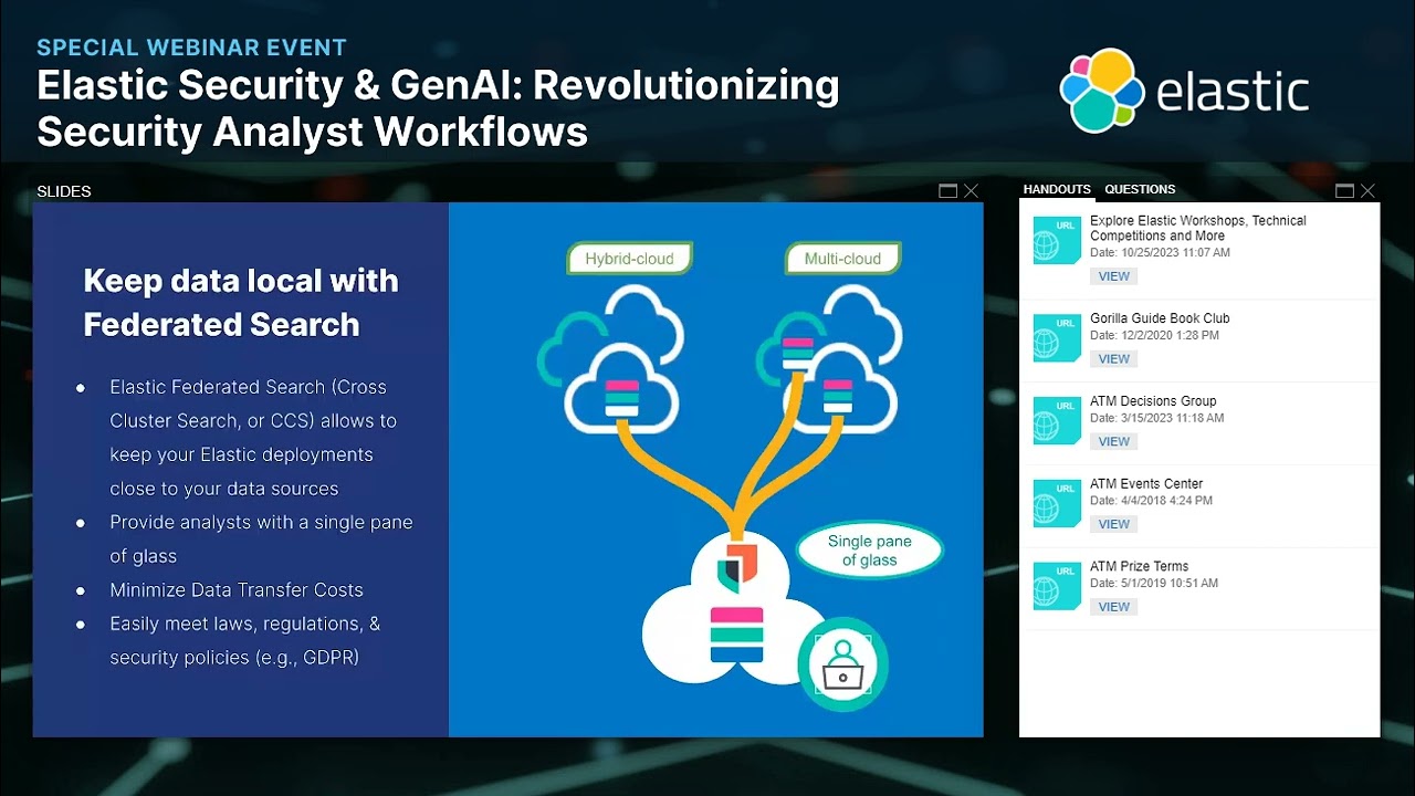 Elastic Security & GenAI: Revolutionizing Security Analyst Workflows