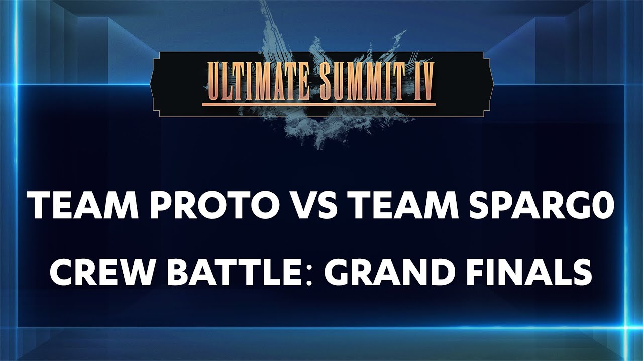 Team Proto vs Team Sparg0: Crew Battle (Exciting!!) Grand Finals - Smash Ultimate Summit 4