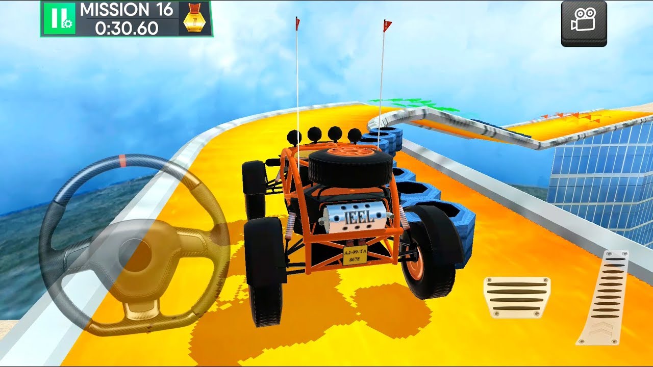 Roof Jumping Car Parking Games #3 - Android Gameplay FHD