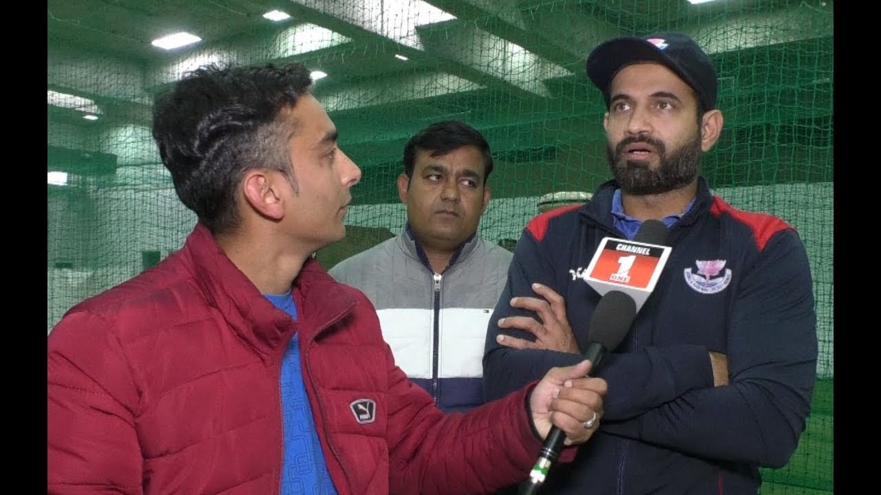 Interaction with Irfan Pathan at KC Sports Club Jammu #Channel1official