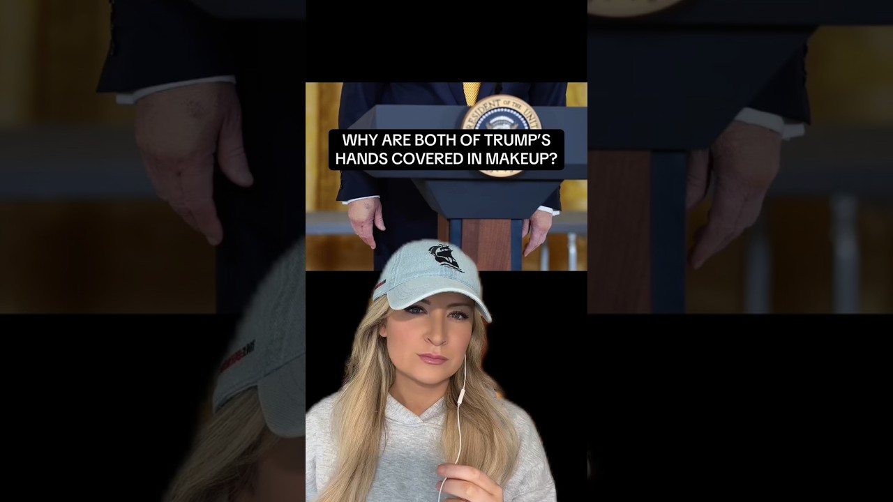 Trump&rsquo;s Hands Covered In Makeup?! New Health Questions EXPLODE Online 😳