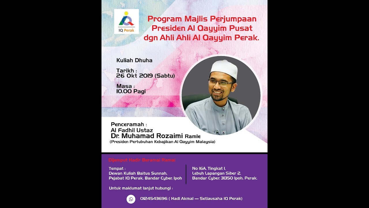 Dr. Rozaimi Ramle - Manasik Umrah