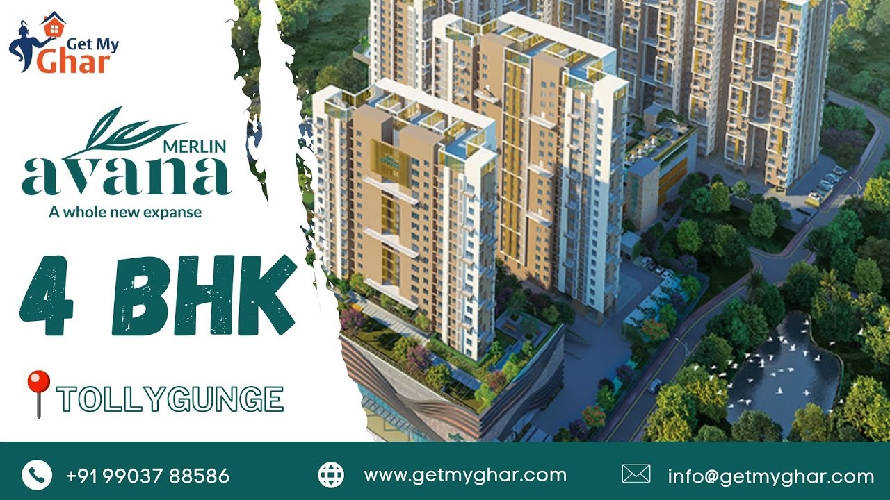 Merlin Avana | ☎️ 9903788586 | Tollygunge | Kolkata | 4 BHK | #merlinavana #tollygunge #southkolkata
