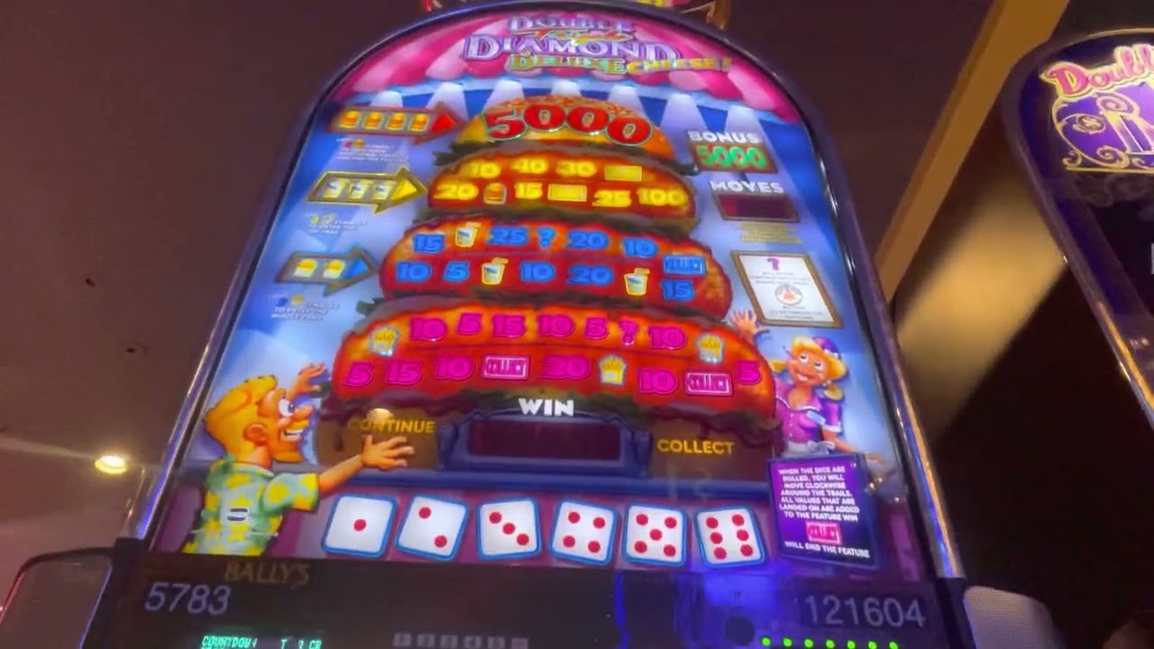 King Cash, Mad Money Martians, Double Diamond Deluxe with cheese - Ballys #lasvegas #casino #slots