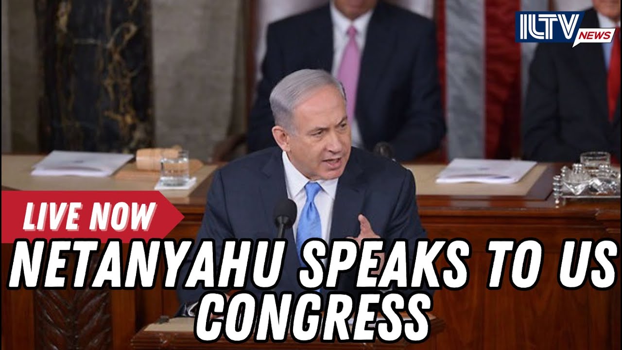 🔴LIVE NOW: Netanyahu Speaks to US Congress