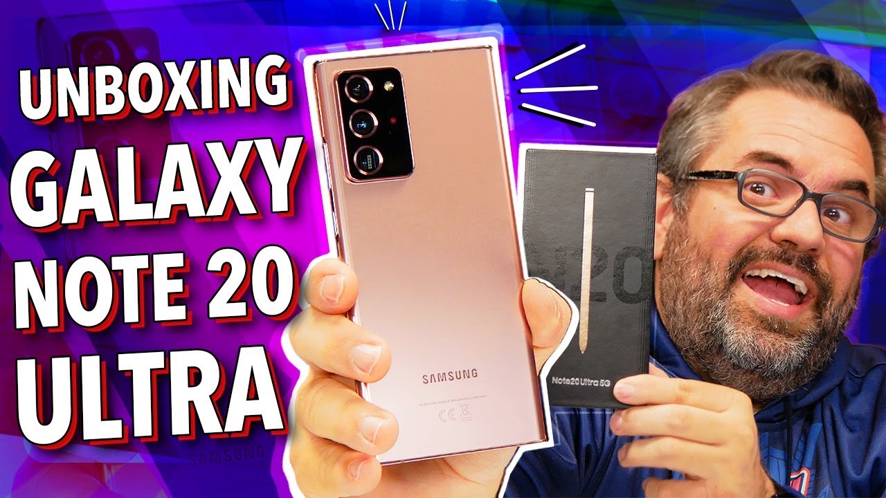 GALAXY NOTE 20 ULTRA 5G: UNBOXING!