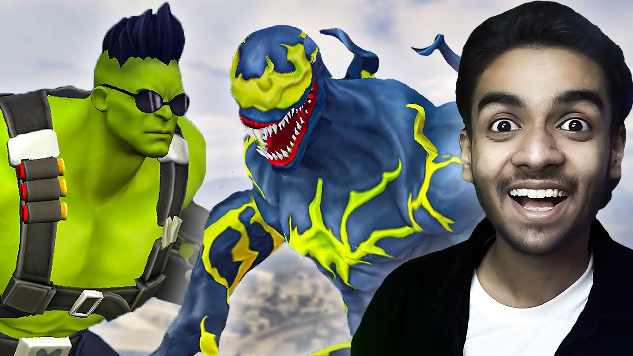 HULK vs VENOM in Spider Fighter 3