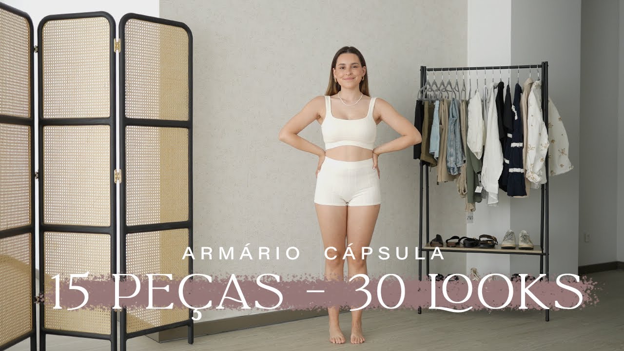 15 PEÇAS x 30 OUTFITS *armário capsula* | Adri da Silva