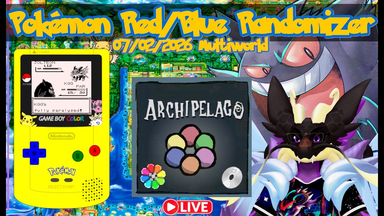 AP Multiworld 🌐 Pokemon Blue Randomizer 🌐 [07/02/2025] - Swearfest
