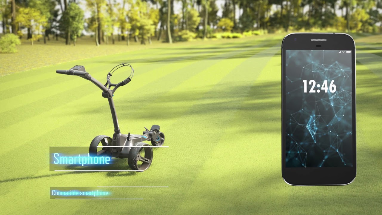 Motocaddy M5 GPS DHC Electric Caddy Golf Cart