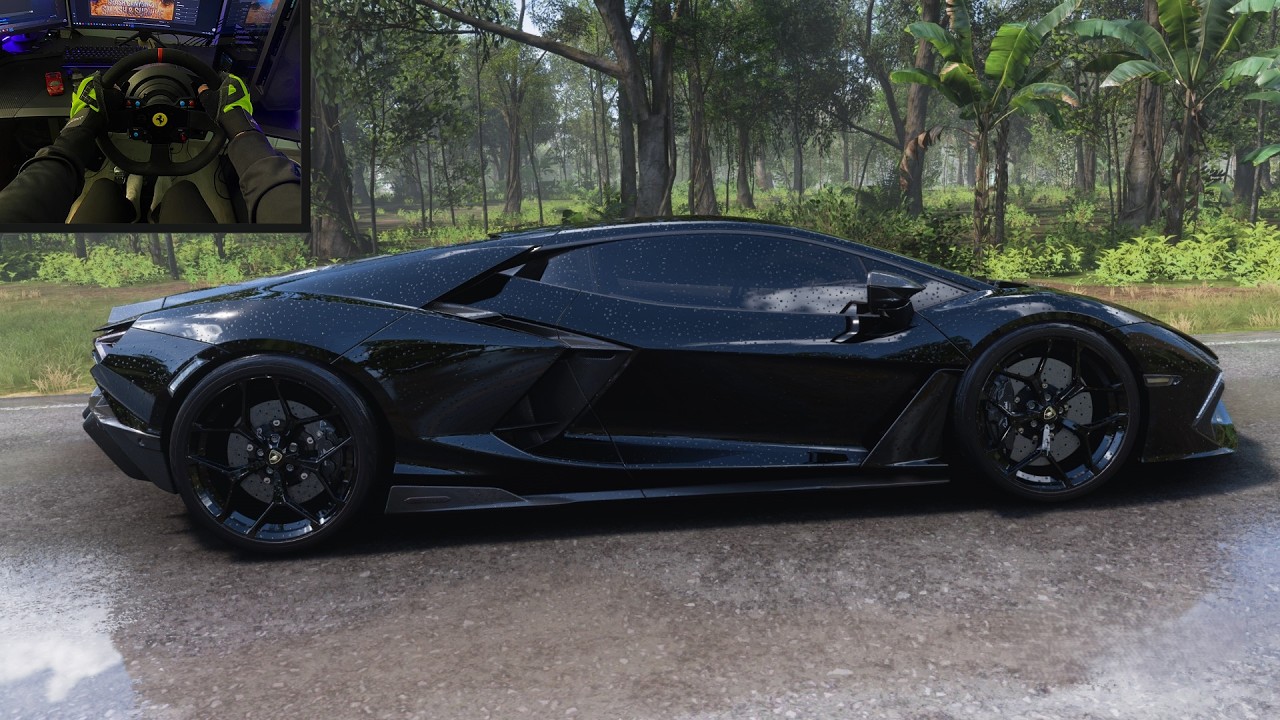 Lamborghini Revuelto 2024 1001HP | Steering Wheel Gameplay | Forza Horizon 5 | Thrustmaster T300