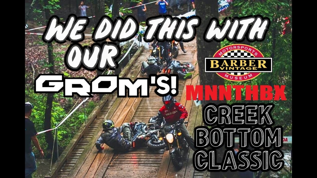 Extreme off road racing - with HONDA GROMS!