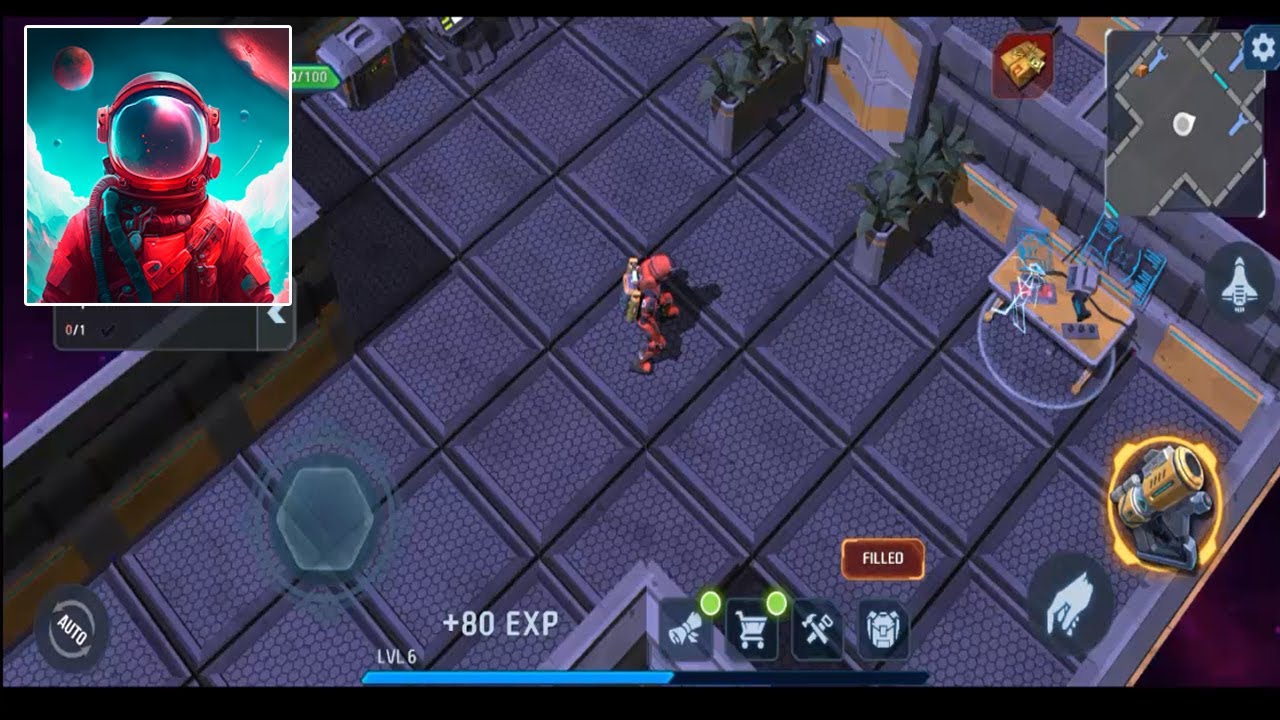 Space Survival Android Gameplay