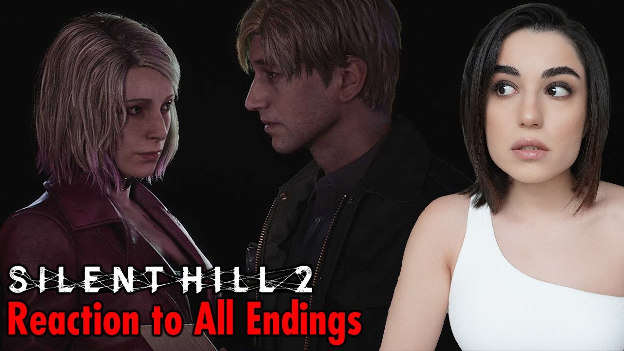 He Chose Maria?! REACTION To All Endings of Silent Hill 2 Remake