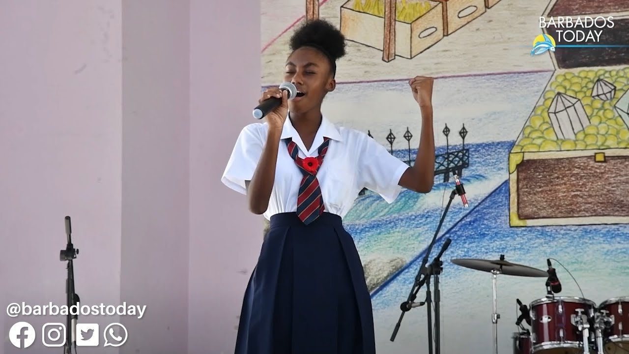 Students Perform At Speightstown Esplanade