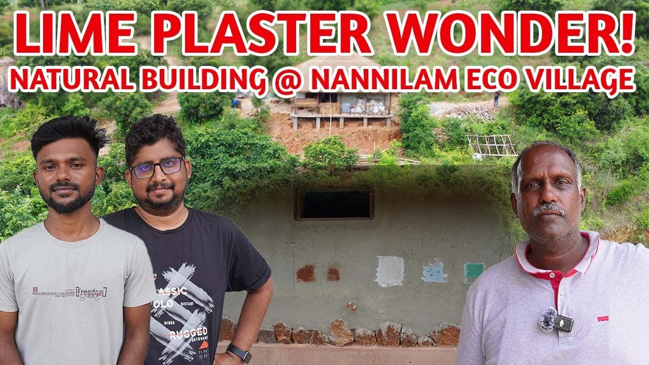 Lime Plaster Workshop | Lime Plastering | Nannilam EcoVillage | Country Farmss | Cob House