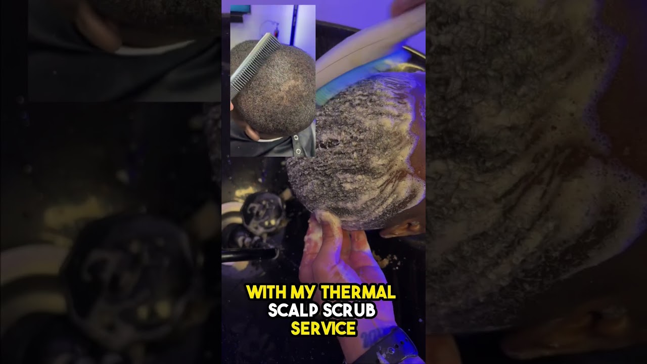 Thermal Scalp Scrub For Dandruff Removal ❗️❗️