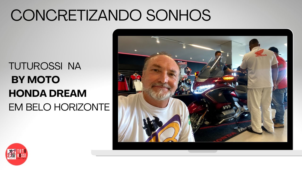 TutuRossi visita a Loja/Oficina By Moto Honda Dream em Belo Horizonte.