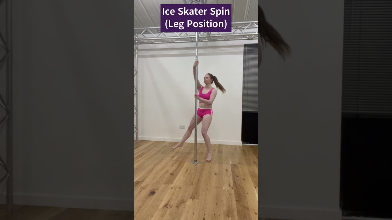 Here&rsquo;s a bigger breakdown on how to get the leg position in your Ice Skater spin ⛸️