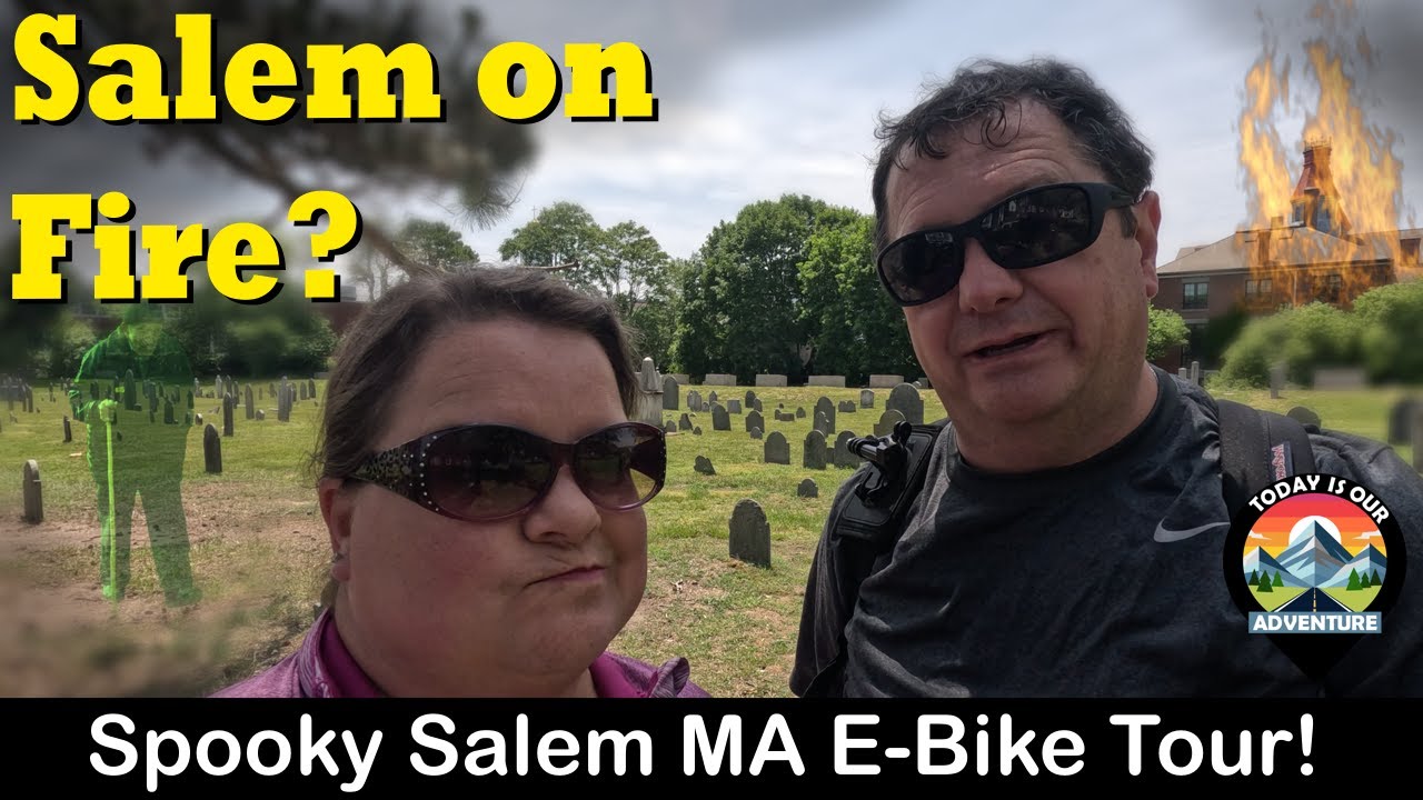 Эпический тур на электровелосипедах по Салему, Массачусетс — #RVLife VLOG | S2E26 #lectric #salem