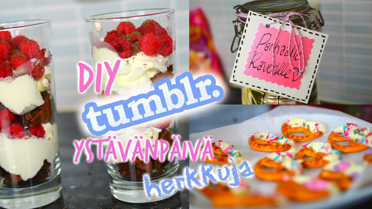 D.I.Y. Ystävänpäivä herkkuja!