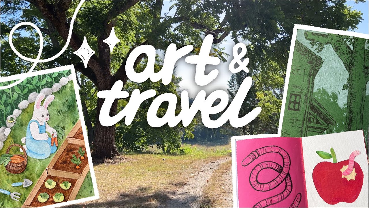 a week in the french countryside ! ✦ art + travel vlog ✦
