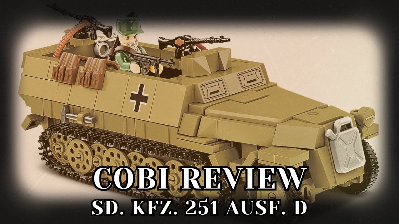 Sd.Kfz. 251 Ausf. D (3049) - COBI REVIEW 🔥