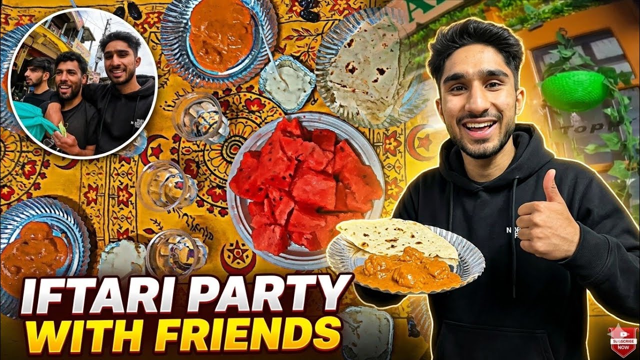 Iftari Party With Friend's🤩 Last Day's Of Ramadan🥺 Tasty Biryani And Butter Chicken😙