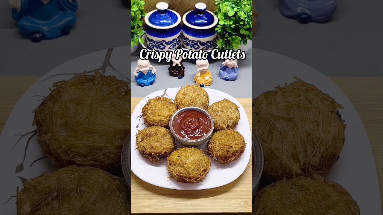 Crispy Potato Cutlets 
