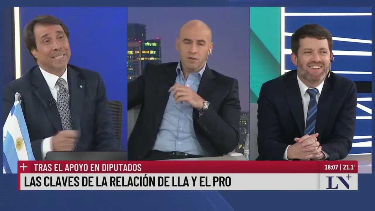 Las claves de la relación de LLA y el PRO. El pase de Esteban Trebucq y Eduardo Feinmann.