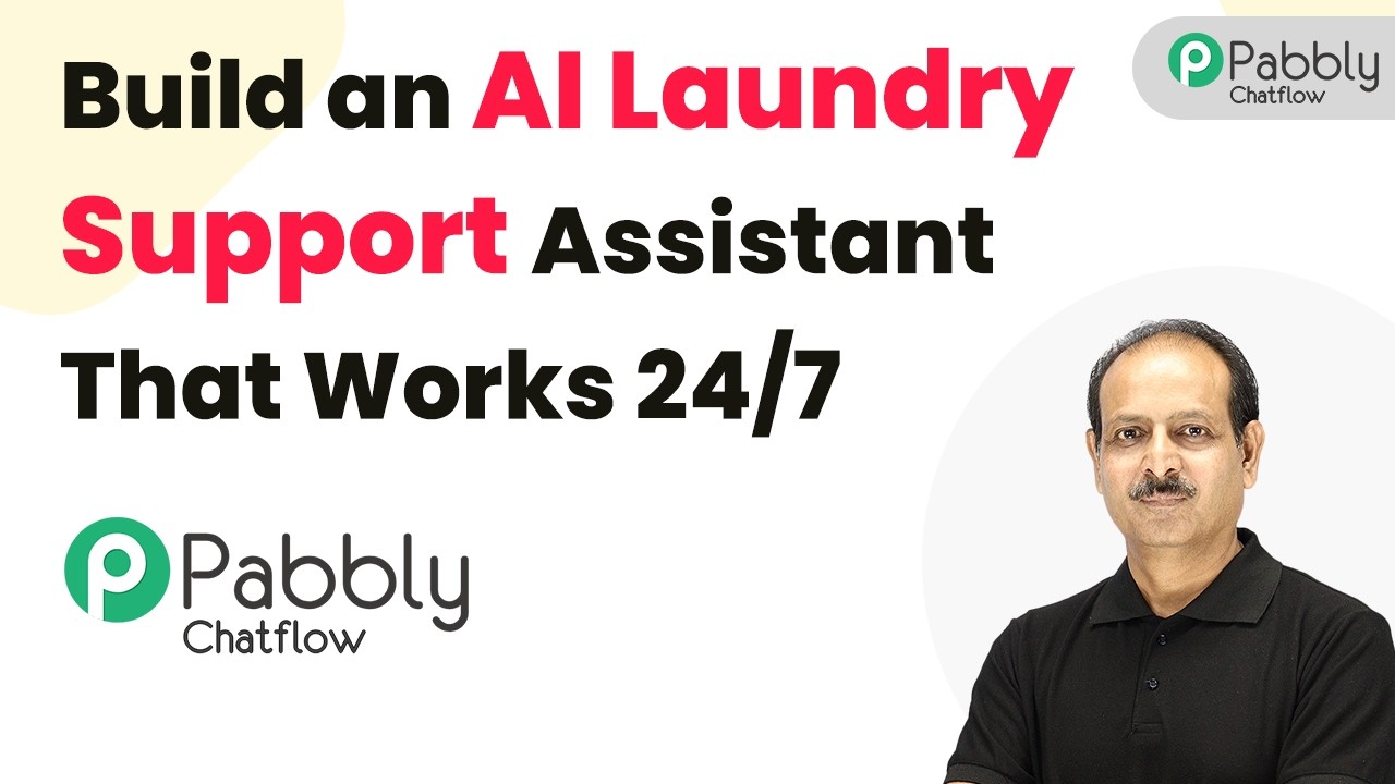 Build an AI Laundry Support Assistant That Works 24/7