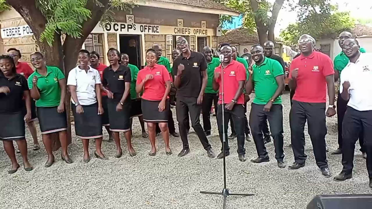 My Shujaas: The state house Choir in Wang'uru. (My heroes of the day)