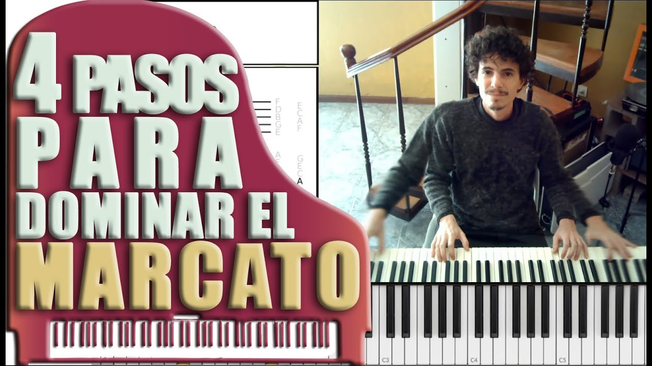 4 pasos para desarrollar el marcato en el piano