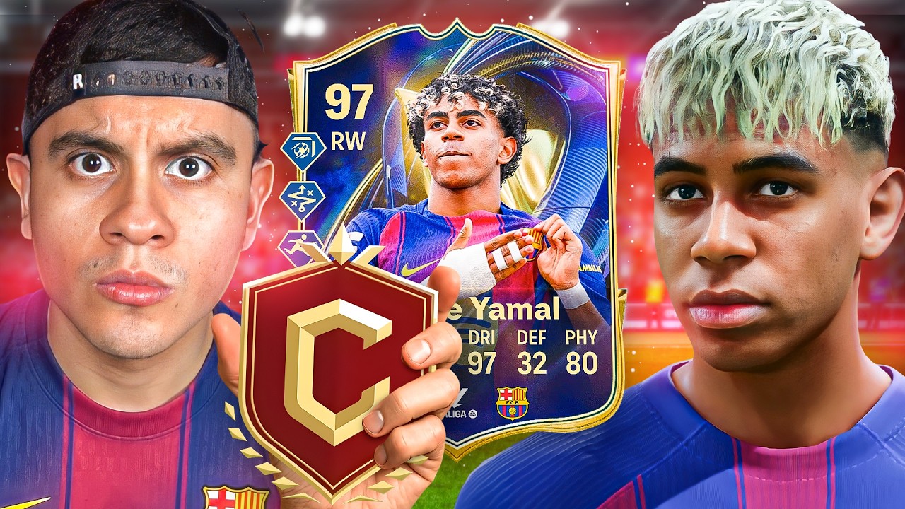 LAMINE YAMAL 97 TOTS EN FUTCHAMPIONS