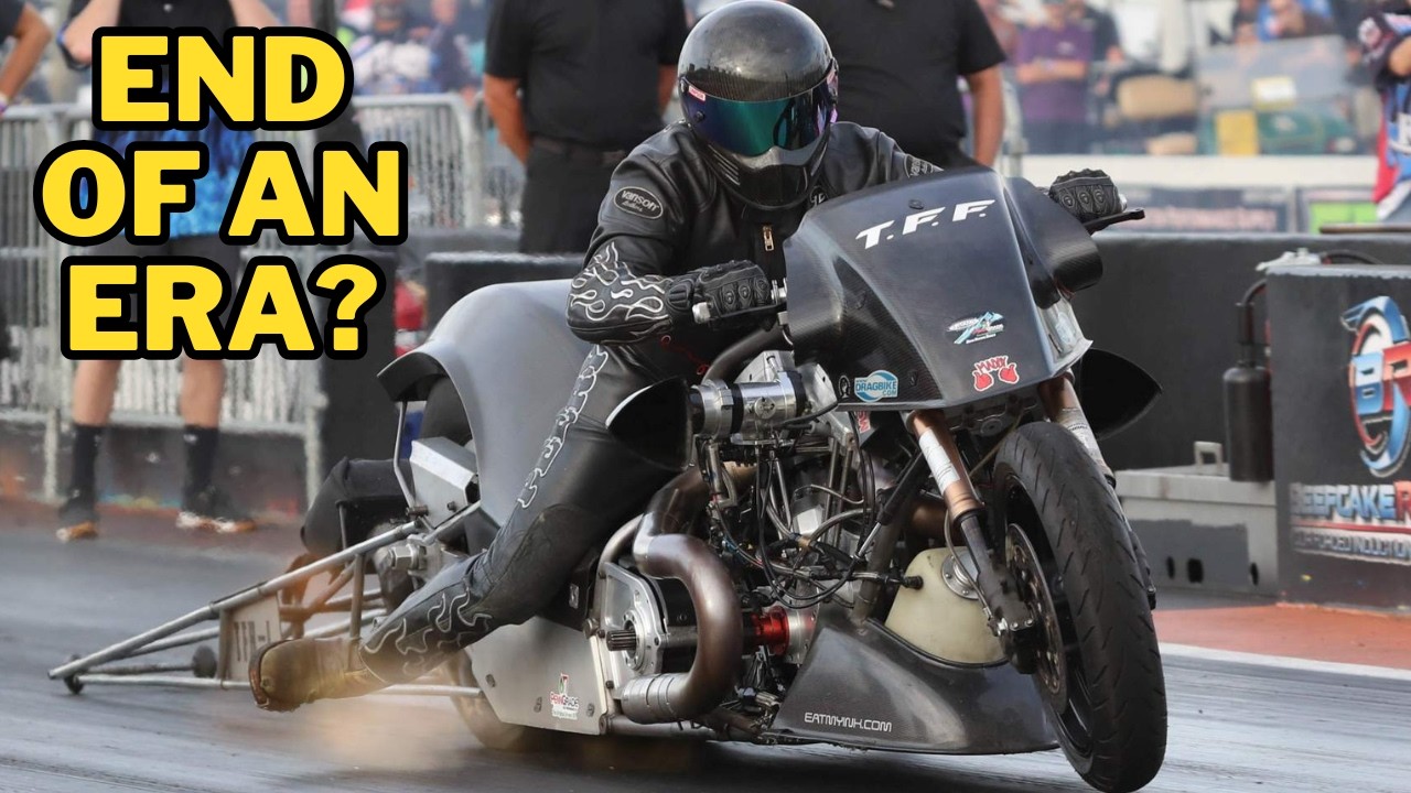 Bizare Situation at All Harley Drag Races!