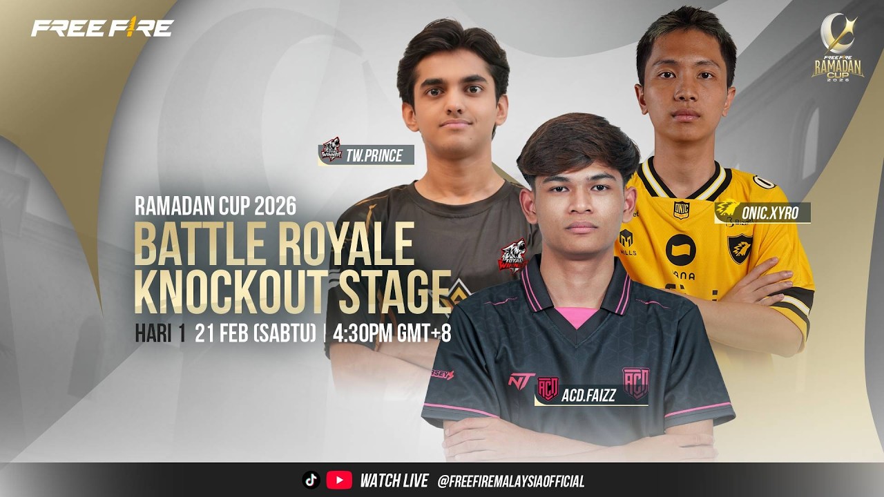 🔴 [BM] Ramadan Cup 2026 - Group Stage Day 1