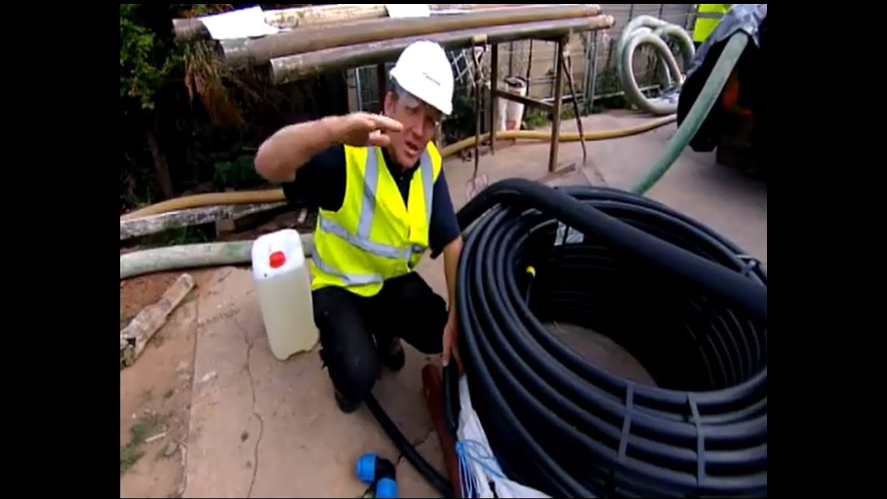 Ground Source Heat Pump Borehole Installation
