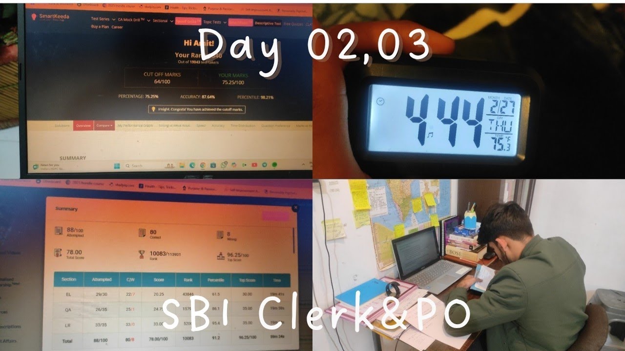 Day-02 & 03 of SBI PO&Clerk.