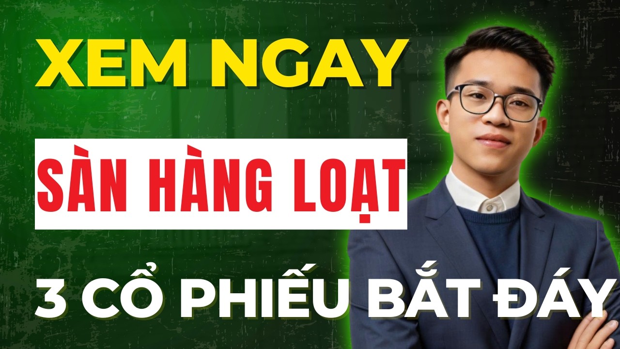 XEM NGAY: VNINDEX Giảm Sàn Hàng Loạt - Cơ Hội Bắt Đáy Với 3 Cổ Phiếu Này! | Đừng Bỏ Lỡ!