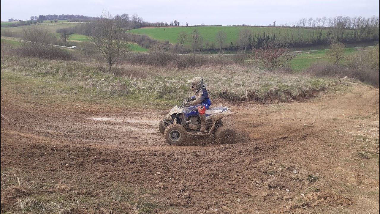 Circuit du ravin  en 450 yfzr (29.03.2021)