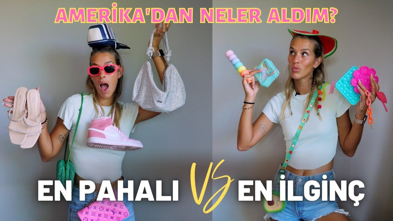 Amerika'dan Aldığım EN PAHALI ve EN İLGİNÇ Ürünler! 🤷‍♀️