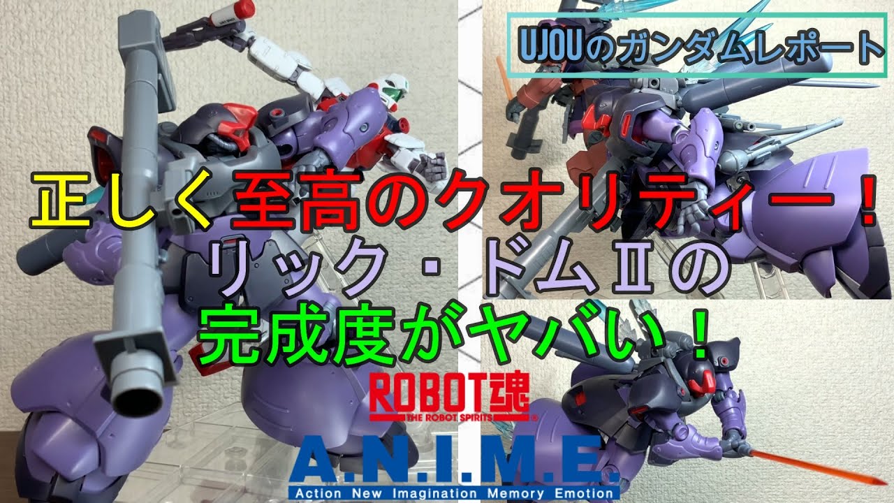 正しく至高のクオリティー！ROBOT魂リック・ドムⅡを徹底レビュー！
